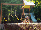 Summer fun will at playset 
