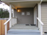Bandon beach house entry