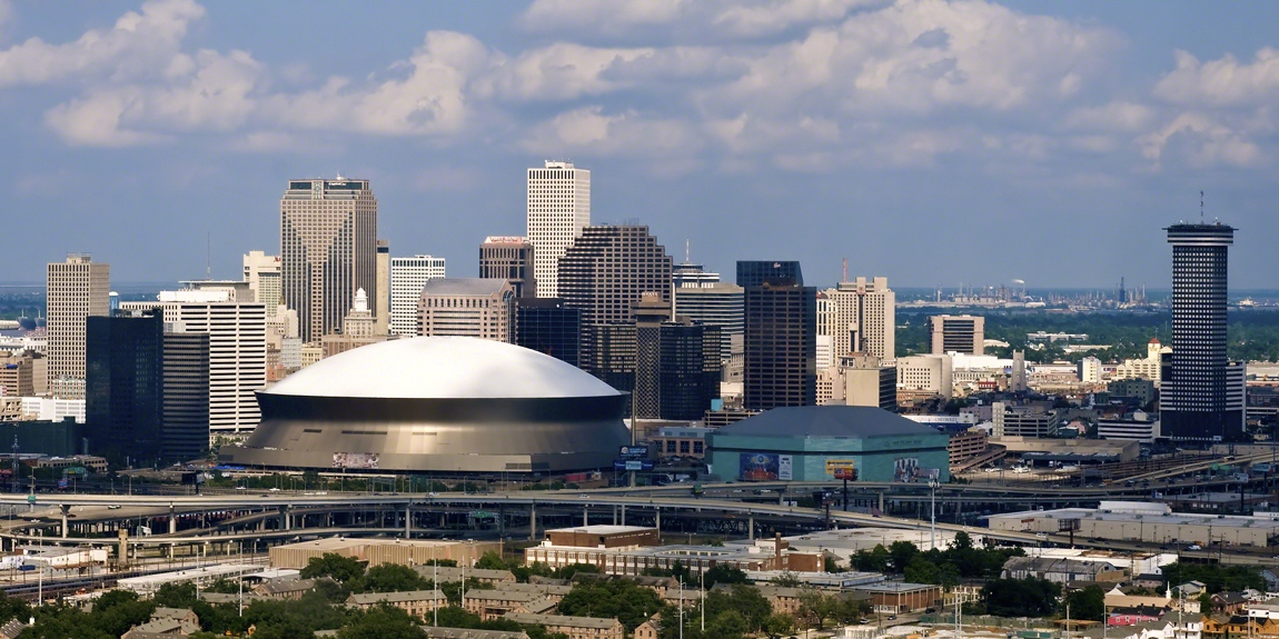 No skyline