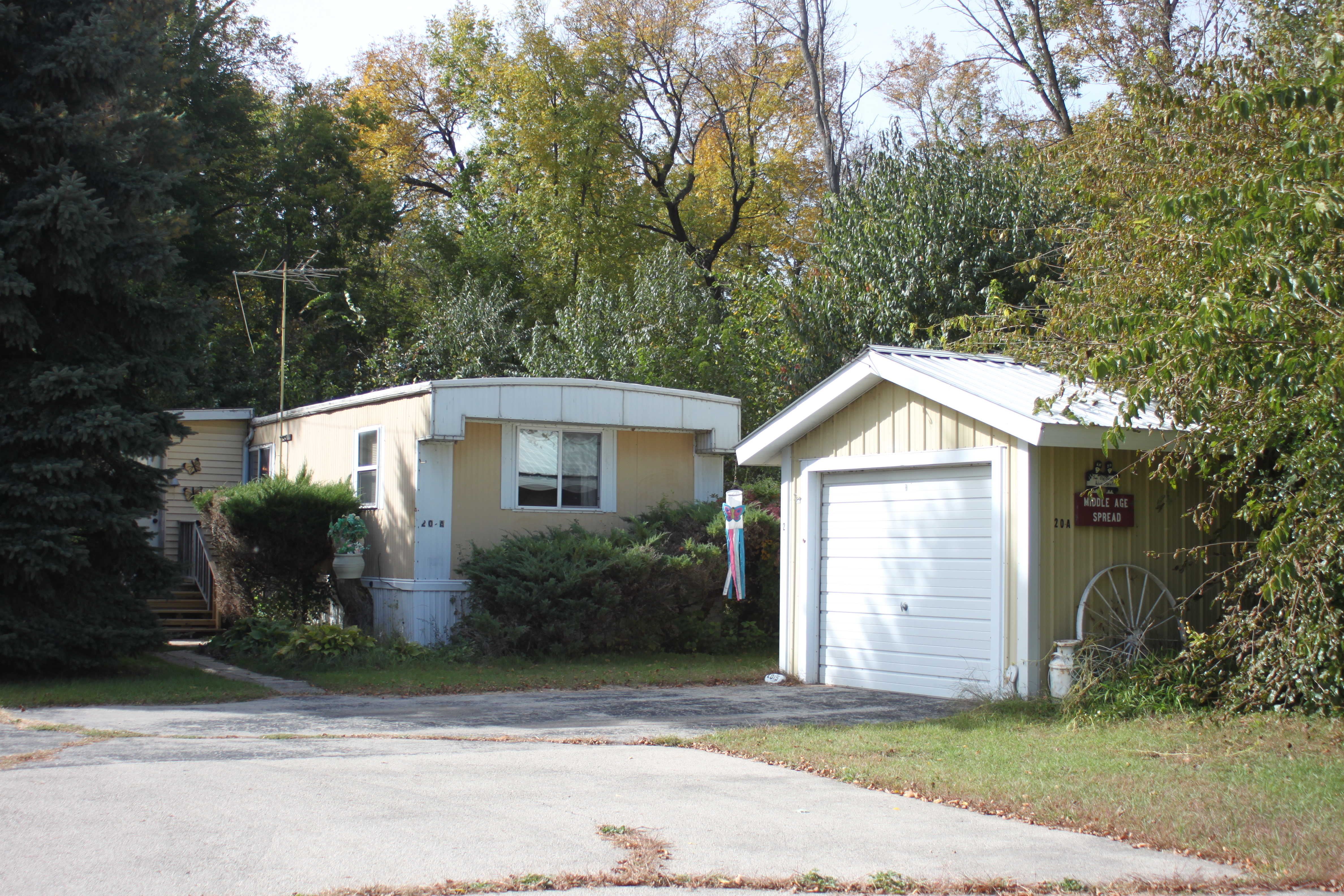 20 a front and garage