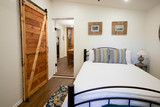 Bedroom 2 with barn door