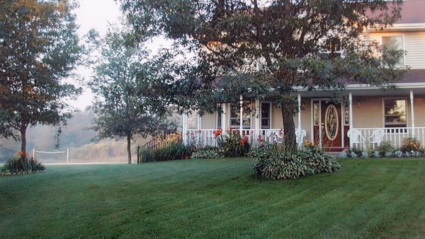 Beautiful country home.