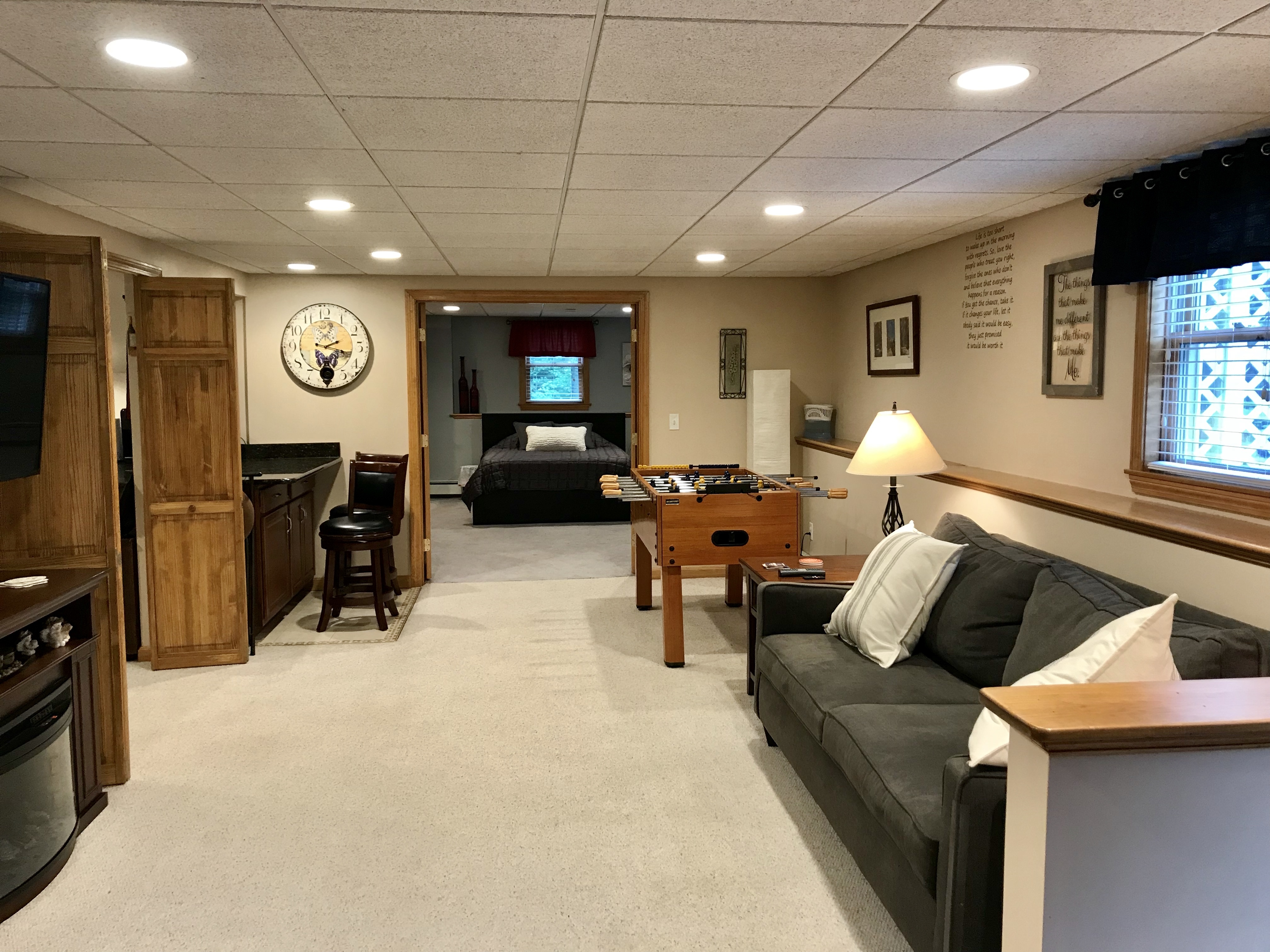 Living room and bedroom