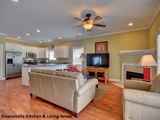 1st floor kitchen   living area 2 with text