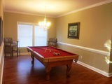 Pool table color corrected