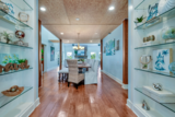 As you enter the front door
