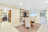 Breakfast room connected to kitchen