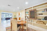 Breakfast room is perfect for gathering and board games