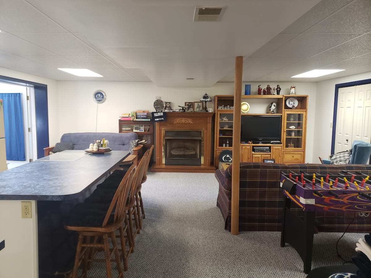 Basement pic family room
