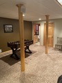 Basement bathroom