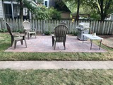 Patio from the west