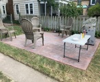 Patio showing gate
