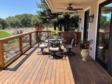 Deck facing south