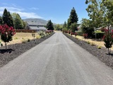 Driveway view from gate