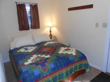 Queen bed cabin