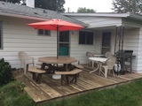 Back deck and grill