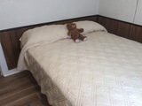 Upstairs queen size bed