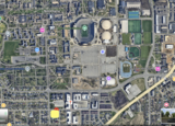 Blarney  stone throw away from campus