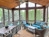Screened in porch