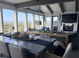 Living room and dining room views 