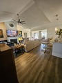 Living room into dining room