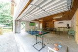 Garage turned recreational haven