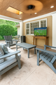 Relaxing outdoor patio retreat