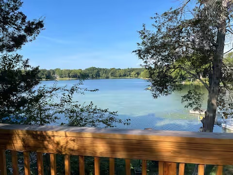 Football Retreat on Protected Lake