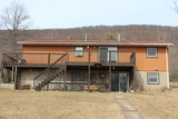 Rear of home